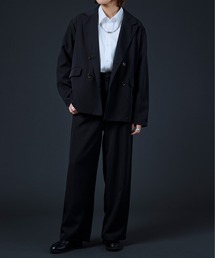 2タックトラウザーズパンツ