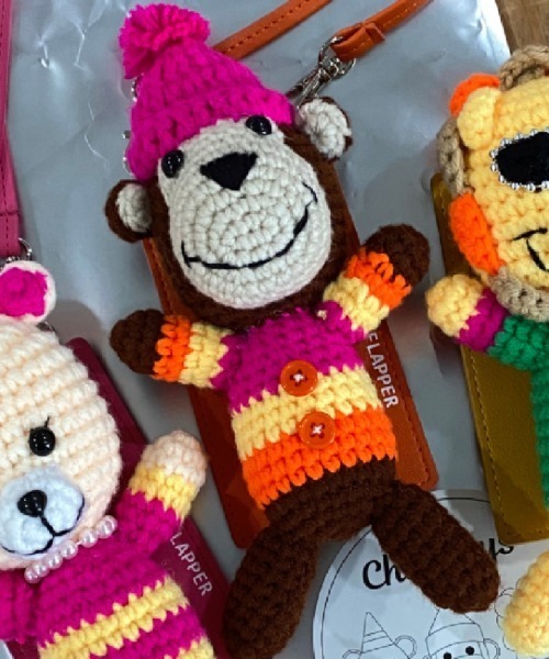 セール】あみぐるみスマホショルダー（スマホケース/カバー）｜FLAPPER