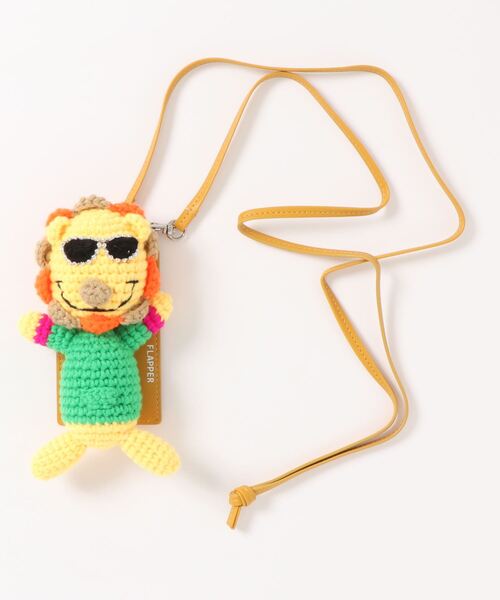 ナマケモノ あみぐるみ ハンド ジェル ホルダー ナマケモノ あみぐるみ