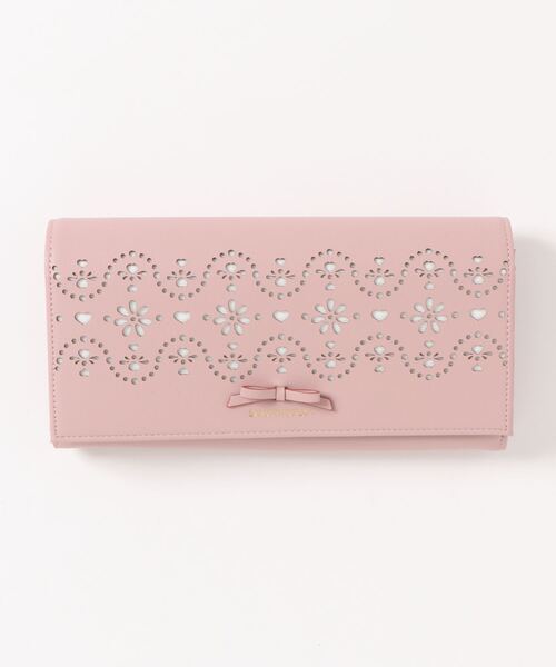 財布 小物 Samanthavega サマンサベガ の財布 レースパンチング長財布 を購入できます Samanthavega 財布 レースパンチング長財布 財布 Samanthavega サマンサベガ のファッション