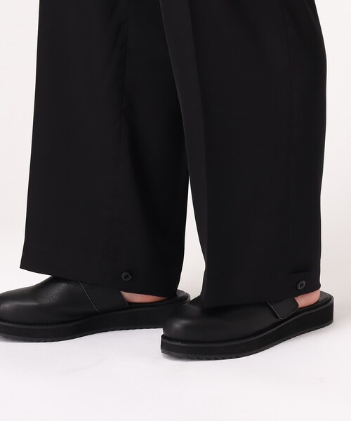 tk.TAKEO KIKUCHI（ティーケータケオキクチ）の「◆サテンワイドストレートカーゴパンツ（その他パンツ・メンズ・ブラック/ベージュ・02/03）」の12枚目の写真