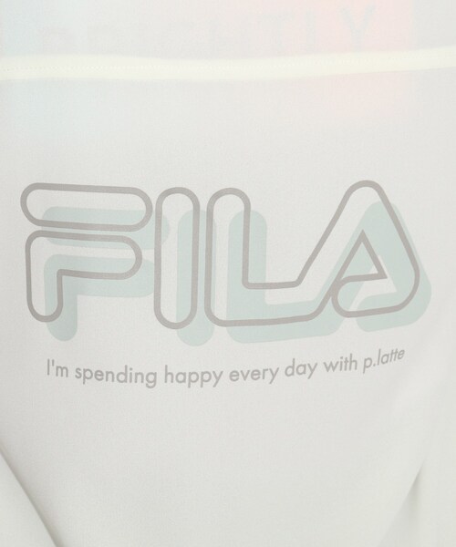 FILA(フィラ)の「◆【FILA】コラボ フード付透けブルゾン(ブルゾン・キッズ・オフホワイト/ブラック・14/15 /16)」の15枚目の写真