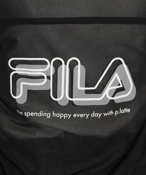 FILA(フィラ)の「◆【FILA】コラボ フード付透けブルゾン(ブルゾン・キッズ・オフホワイト/ブラック・14/15 /16)」の14枚目の写真
