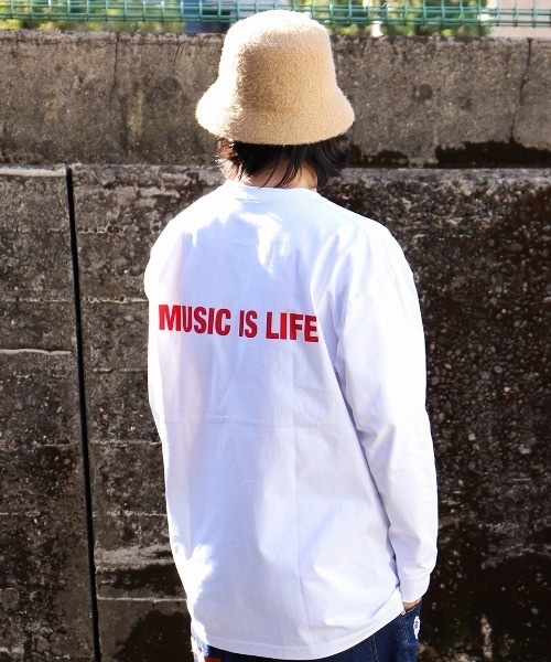 NESTA BRAND(ネスタブランド)の「JPN加工ベーシックロゴロンT(Tシャツ/カットソー・メンズ・ホワイト・S/M/L/XL/XXL)」の2枚目の写真