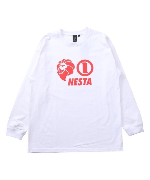 NESTA BRAND(ネスタブランド)の「JPN加工ベーシックロゴロンT(Tシャツ/カットソー・メンズ・ホワイト・S/M/L/XL/XXL)」の9枚目の写真