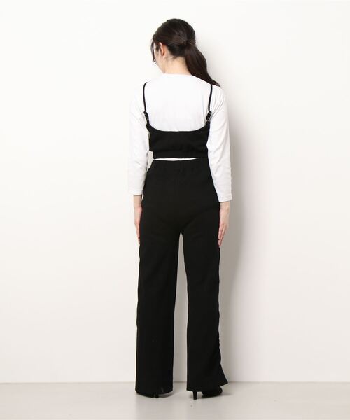 ENVYM（アンビー）の「ナローストラップＡＩＯ（つなぎ/オールインワン・レディース・ブラック/ベージュ/ブラウン・FREE）」の16枚目の写真