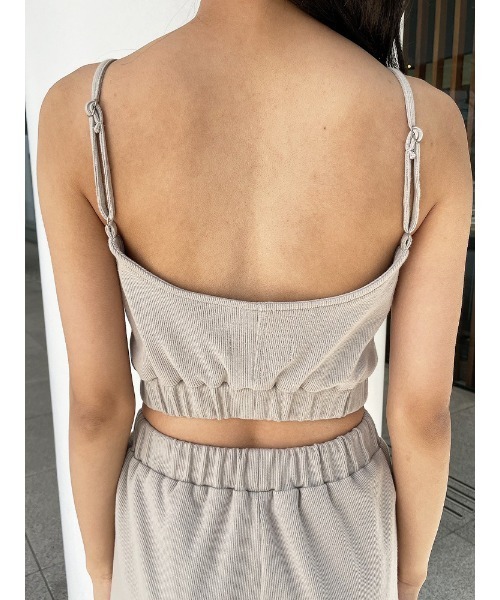 ENVYM（アンビー）の「ナローストラップＡＩＯ（つなぎ/オールインワン・レディース・ブラック/ベージュ/ブラウン・FREE）」の12枚目の写真