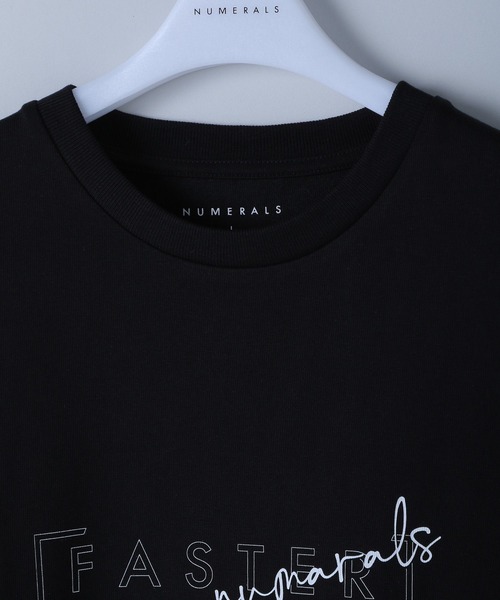 NUMERALS（ヌメラルズ）の「【UNISEX】[NUMERALS]UDRプリントBASICTシャツ（Tシャツ/カットソー・メンズ・ブラック/ホワイト・LARGE/MEDIUM）」の5枚目の写真