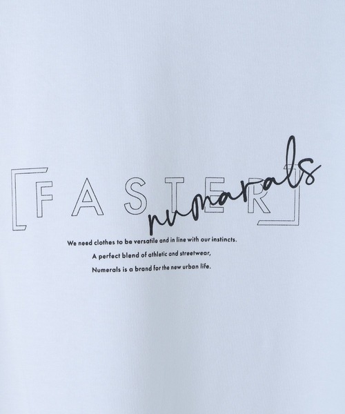 NUMERALS（ヌメラルズ）の「【UNISEX】[NUMERALS]UDRプリントBASICTシャツ（Tシャツ/カットソー・メンズ・ブラック/ホワイト・LARGE/MEDIUM）」の11枚目の写真