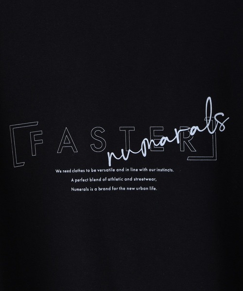 NUMERALS（ヌメラルズ）の「【UNISEX】[NUMERALS]UDRプリントBASICTシャツ（Tシャツ/カットソー・メンズ・ブラック/ホワイト・LARGE/MEDIUM）」の12枚目の写真