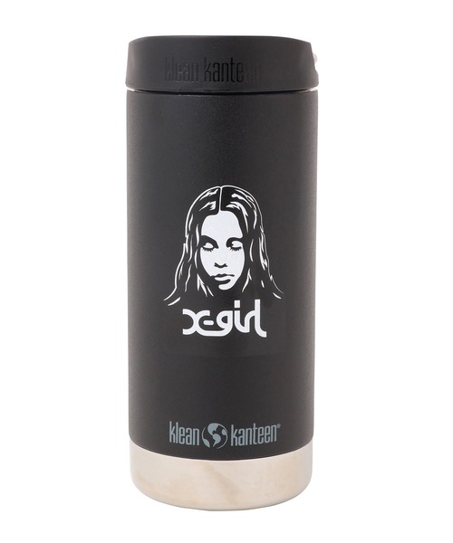X-girl（エックスガール）の「X-girl × KLEAN KANTEEN FACE/エックスガール×クリーンカンティーン　インストレート/コラボボトル/12oz(355ml)/カフェキャップ（グラス/マグカップ/タンブラー・レディース・ブラック/パープル/イエロー・ONE SIZE）」の18枚目の写真