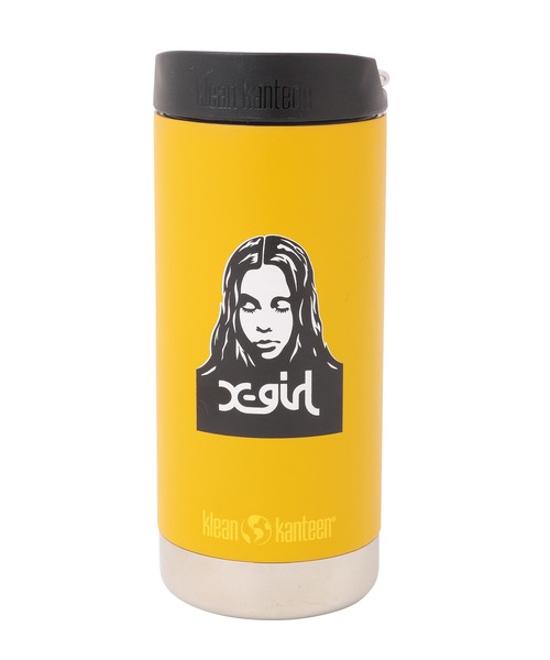 X-girl（エックスガール）の「X-girl × KLEAN KANTEEN FACE/エックスガール×クリーンカンティーン　インストレート/コラボボトル/12oz(355ml)/カフェキャップ（グラス/マグカップ/タンブラー・レディース・ブラック/パープル/イエロー・ONE SIZE）」の20枚目の写真