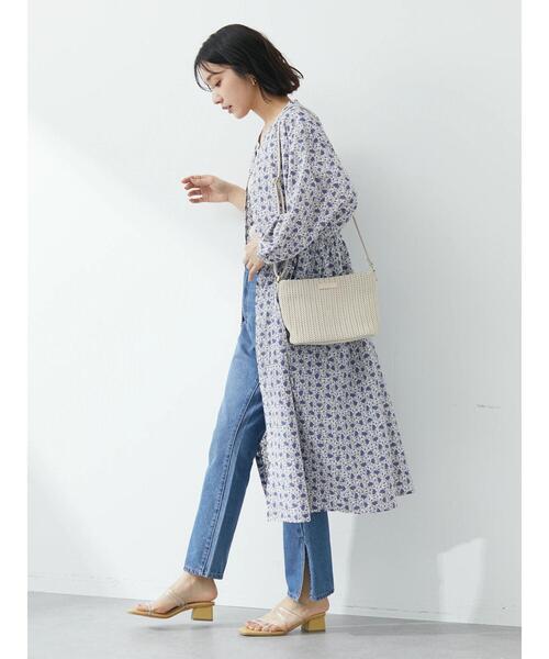 Legato Largo（レガートラルゴ）の「・Legato Largo アミコミショルダー（トートバッグ・レディース・アイボリー/キャメル/ピンクベージュ・FREE）」の8枚目の写真