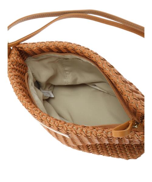 Legato Largo（レガートラルゴ）の「・Legato Largo アミコミショルダー（トートバッグ・レディース・アイボリー/キャメル/ピンクベージュ・FREE）」の18枚目の写真