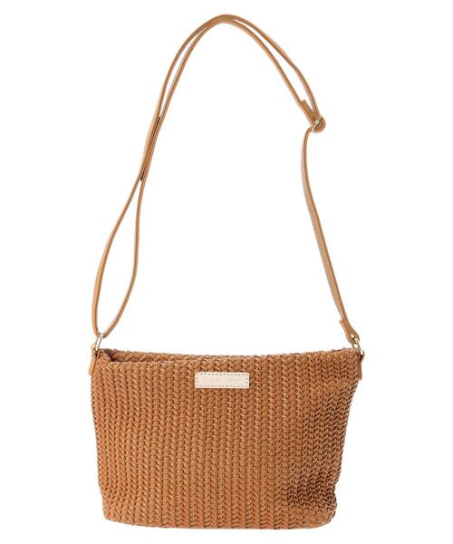 Legato Largo（レガートラルゴ）の「・Legato Largo アミコミショルダー（トートバッグ・レディース・アイボリー/キャメル/ピンクベージュ・FREE）」の22枚目の写真