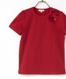 panpantutu（パンパンチュチュ）の「UVcut リボンパレードトップス(半袖)(140・150cm)（Tシャツ/カットソー・キッズ）」