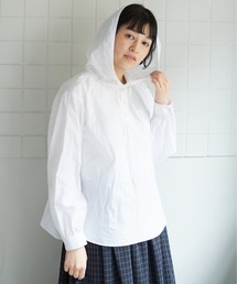 bulle de savon | 60/1タイプライターワッシャー　スノーパーカー(シャツ/ブラウス)