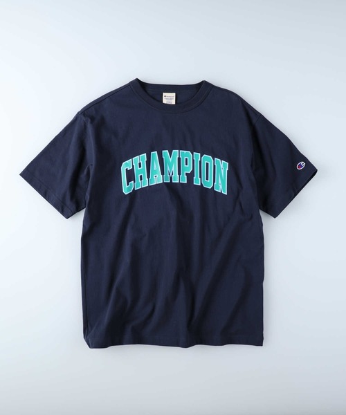Champion（チャンピオン）の「【Champion】カレッジＴシャツ（Tシャツ/カットソー・メンズ・ネイビー/イエロー/ホワイト・M/XL/L）」の22枚目の写真