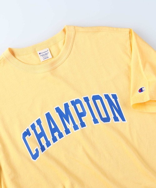 Champion（チャンピオン）の「【Champion】カレッジＴシャツ（Tシャツ/カットソー・メンズ・ネイビー/イエロー/ホワイト・M/XL/L）」の19枚目の写真
