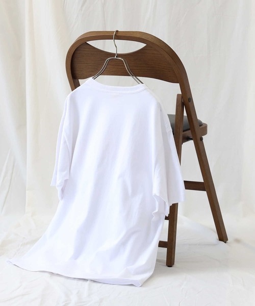 Champion（チャンピオン）の「【Champion】カレッジＴシャツ（Tシャツ/カットソー・メンズ・ネイビー/イエロー/ホワイト・M/XL/L）」の8枚目の写真