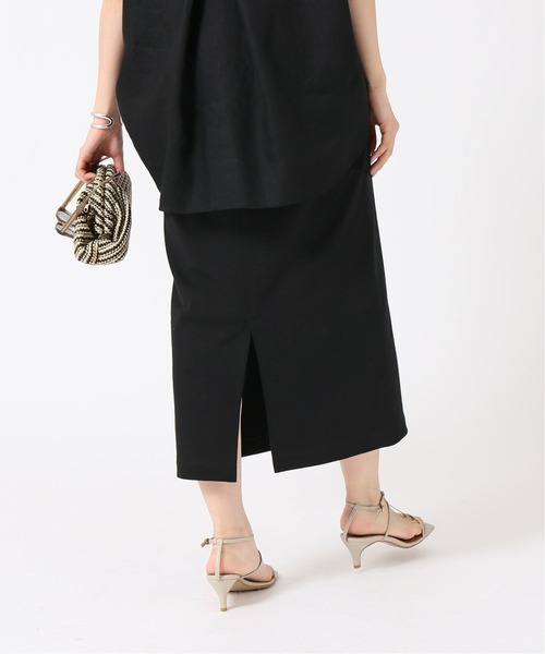 IENA（イエナ）の「《追加》プレミアム天竺タイトスカート（スカート・レディース・ブラック/グリーン・38/36）」の11枚目の写真