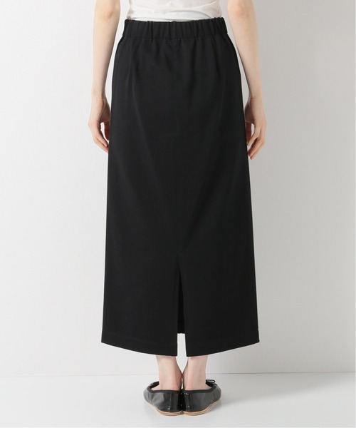 IENA（イエナ）の「《追加》プレミアム天竺タイトスカート（スカート・レディース・ブラック/グリーン・38/36）」の5枚目の写真