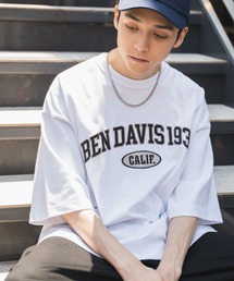 ∴WEGO/別注ベンデイビスカレッジBIG半袖Tシャツ