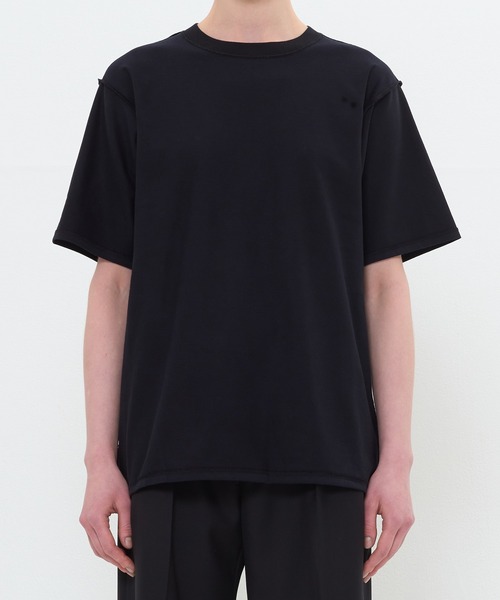 DRESSEDUNDRESSED(ドレスドアンドレスド)の「Inside Out T-Shirt(Tシャツ/カットソー・メンズ・ホワイト/ブラック・4/3/2)」の2枚目の写真