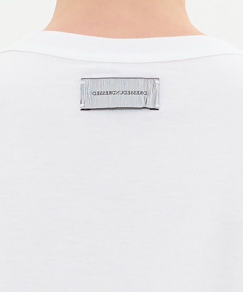 DRESSEDUNDRESSED(ドレスドアンドレスド)の「Inside Out T-Shirt(Tシャツ/カットソー・メンズ・ホワイト/ブラック・4/3/2)」の7枚目の写真