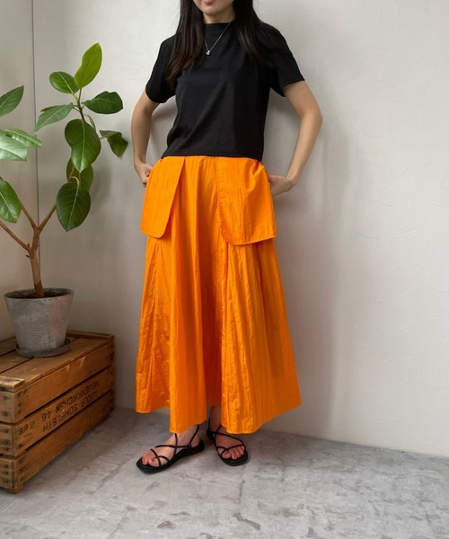 JUGLANS(ユグランス)の「☆ 圧倒的着回し力。ラメTEE 251328(Tシャツ/カットソー・レディース・イエロー/ブラック/シルバー・FREE)」の6枚目の写真