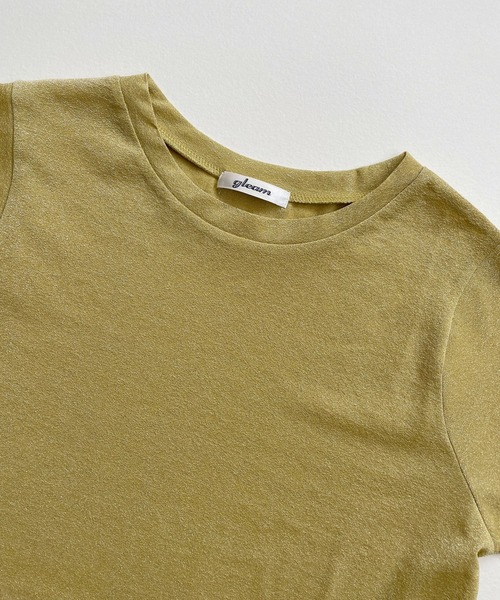 JUGLANS(ユグランス)の「☆ 圧倒的着回し力。ラメTEE 251328(Tシャツ/カットソー・レディース・イエロー/ブラック/シルバー・FREE)」の12枚目の写真