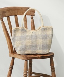 Green　Parks | ・ギンガムチェックペーパーバッグ(トートバッグ)