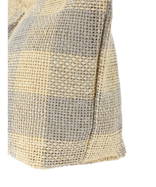 Green　Parks（グリーンパークス）の「・ギンガムチェックペーパーバッグ（トートバッグ・レディース・ブルー/グレー/ピンク・FREE）」の13枚目の写真