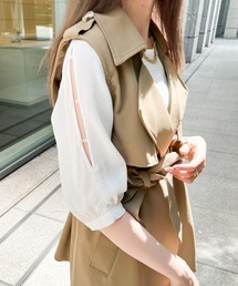 Ambre Ciel | 2WAYショルダースリットトップス／【WEB/EC限定商品】(Tシャツ/カットソー)