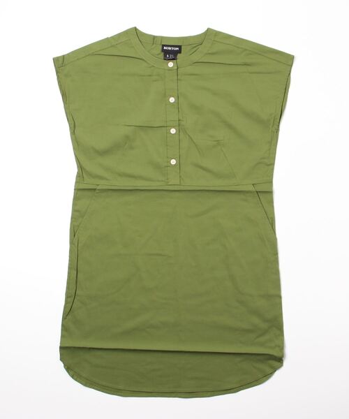 BURTON（バートン）の「ヘンリーネック チュニック（チュニック・レディース・オリーブ/インディゴブルー・S/M/XS）」の3枚目の写真