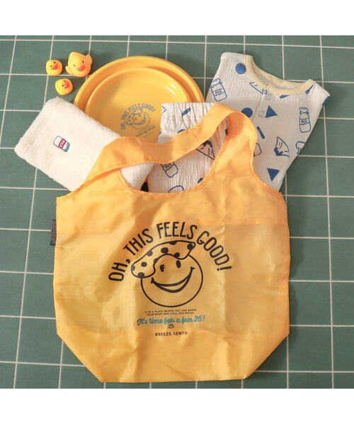 BREEZE（ブリーズ）の「SENTOエコバッグ（エコバッグ/サブバッグ・キッズ・ピンク/イエロー/ブルー・FREE）」の4枚目の写真