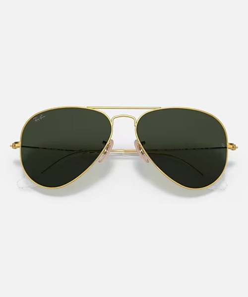 Ray-Ban(レイバン)の「Ray-Ban/レイバン サングラス AVIATOR AVIATION COLLECTION 紫外線対策 UVカット 0RB3025 W3400(サングラス・メンズ・ゴールド系その他・FREE)」の9枚目の写真
