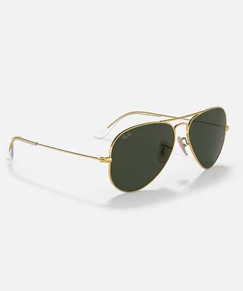 Ray-Ban(レイバン)の「Ray-Ban/レイバン サングラス AVIATOR AVIATION COLLECTION 紫外線対策 UVカット 0RB3025 W3400(サングラス・メンズ・ゴールド系その他・FREE)」の10枚目の写真