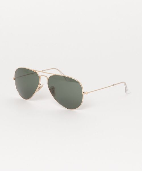 Ray-Ban(レイバン)の「Ray-Ban/レイバン サングラス AVIATOR AVIATION COLLECTION 紫外線対策 UVカット 0RB3025 W3400(サングラス・メンズ・ゴールド系その他・FREE)」の12枚目の写真