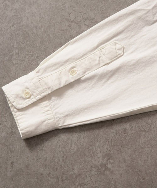 BRICK & SONS(ブリックアンドサンズ)の「リラックス デニムシャツ<ホワイト>(シャツ/ブラウス・メンズ・ホワイト・LL/M/L)」の8枚目の写真