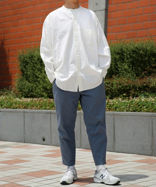 BRICK & SONS(ブリックアンドサンズ)の「リラックス デニムシャツ<ホワイト>(シャツ/ブラウス・メンズ・ホワイト・LL/M/L)」の4枚目の写真