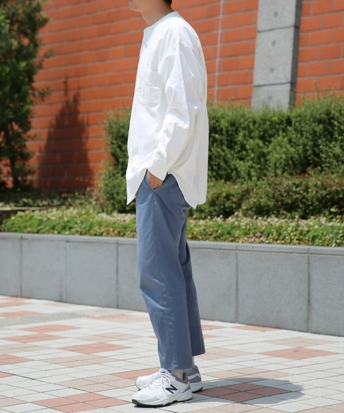 BRICK & SONS(ブリックアンドサンズ)の「リラックス デニムシャツ<ホワイト>(シャツ/ブラウス・メンズ・ホワイト・LL/M/L)」の6枚目の写真