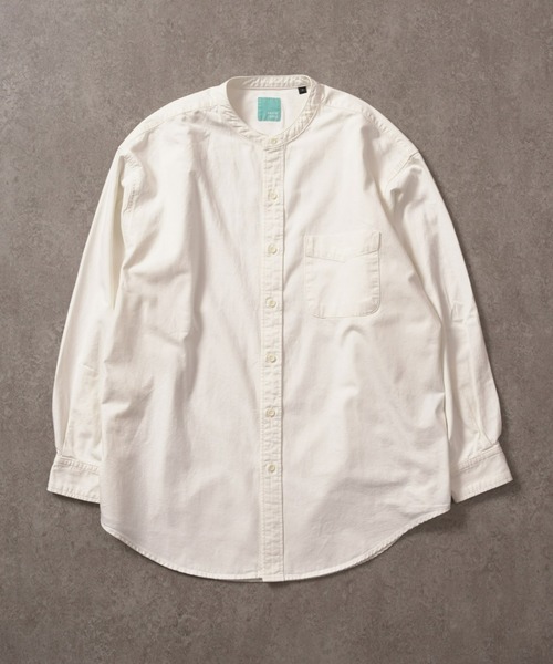 BRICK & SONS(ブリックアンドサンズ)の「リラックス デニムシャツ<ホワイト>(シャツ/ブラウス・メンズ・ホワイト・LL/M/L)」の18枚目の写真