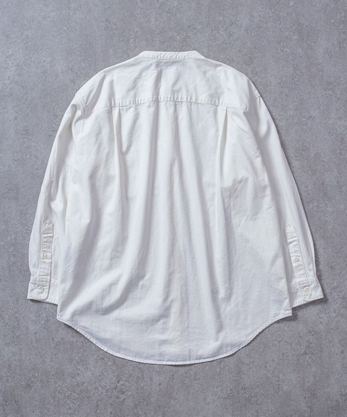 BRICK & SONS(ブリックアンドサンズ)の「リラックス デニムシャツ<ホワイト>(シャツ/ブラウス・メンズ・ホワイト・LL/M/L)」の20枚目の写真