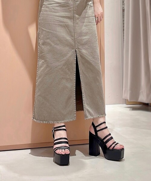 ESPERANZA(エスペランサ)の「◆【日本製/厚底/ストラップ/安定感】グルカアレンジ厚底ストラップサンダル(サンダル・レディース・アイボリー/ブラック/ライトグリーン/イエロー・S/M/L/LL)」の19枚目の写真