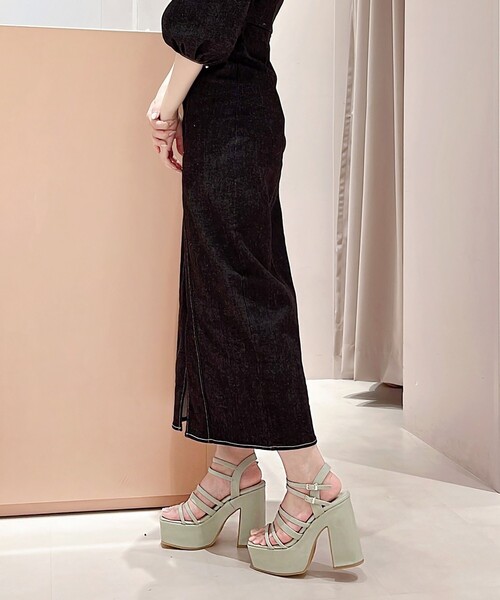 ESPERANZA(エスペランサ)の「◆【日本製/厚底/ストラップ/安定感】グルカアレンジ厚底ストラップサンダル(サンダル・レディース・アイボリー/ブラック/ライトグリーン/イエロー・S/M/L/LL)」の21枚目の写真