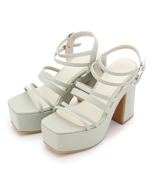 ESPERANZA(エスペランサ)の「◆【日本製/厚底/ストラップ/安定感】グルカアレンジ厚底ストラップサンダル(サンダル・レディース・アイボリー/ブラック/ライトグリーン/イエロー・S/M/L/LL)」の7枚目の写真