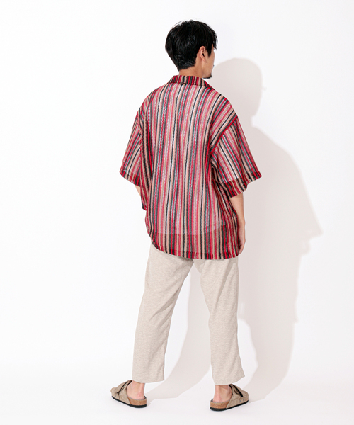 JOURNAL STANDARD(ジャーナルスタンダード)の「【夏パンツ人気モデル】ブッチャー1プリーツ アンクルパンツ(スラックス・メンズ・ブラック/ブラウン系その他/ベージュ系その他/チャコールグレー・SMALL/MEDIUM/LARGE)」の7枚目の写真