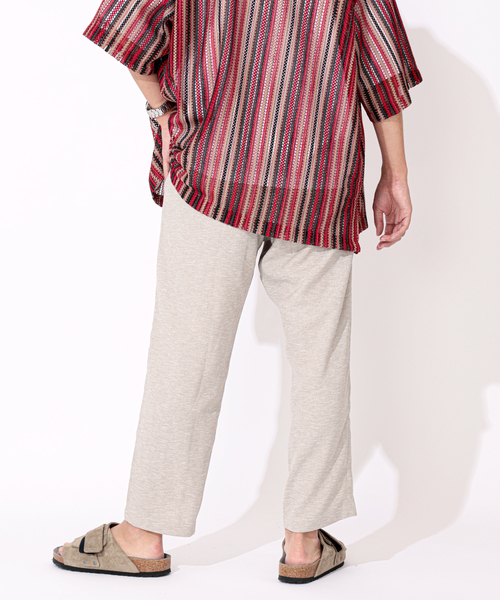 JOURNAL STANDARD(ジャーナルスタンダード)の「【夏パンツ人気モデル】ブッチャー1プリーツ アンクルパンツ(スラックス・メンズ・ブラック/ブラウン系その他/ベージュ系その他/チャコールグレー・SMALL/MEDIUM/LARGE)」の9枚目の写真