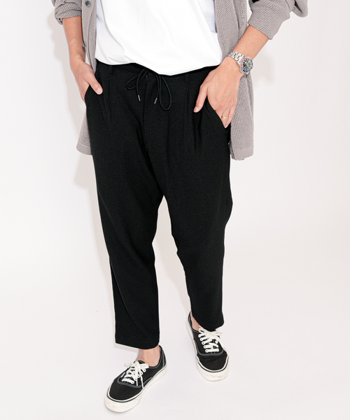 JOURNAL STANDARD(ジャーナルスタンダード)の「【夏パンツ人気モデル】ブッチャー1プリーツ アンクルパンツ(スラックス・メンズ・ブラック/ブラウン系その他/ベージュ系その他/チャコールグレー・SMALL/MEDIUM/LARGE)」の15枚目の写真